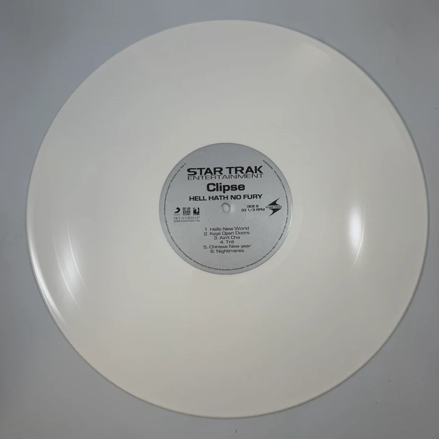 Clipse – Hell Hath No Fury LP USED Vinyl NM/NM Color Vinyl - Image 4