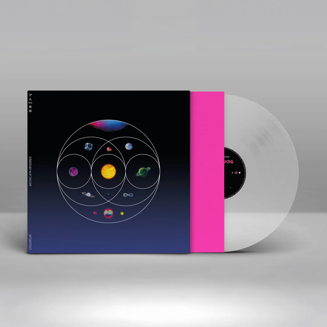 Coldplay - Music Of The Spheres LP NEW CLEAR VINYL