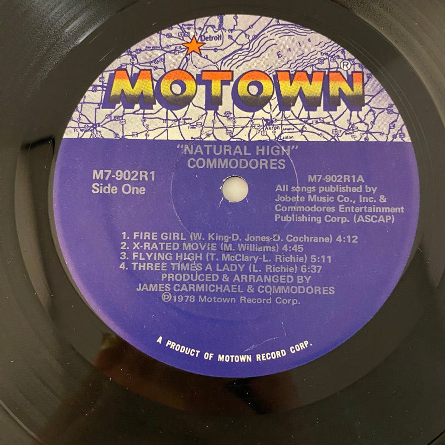Commodores – Natural High LP USED VG+/VG+ - Image 3