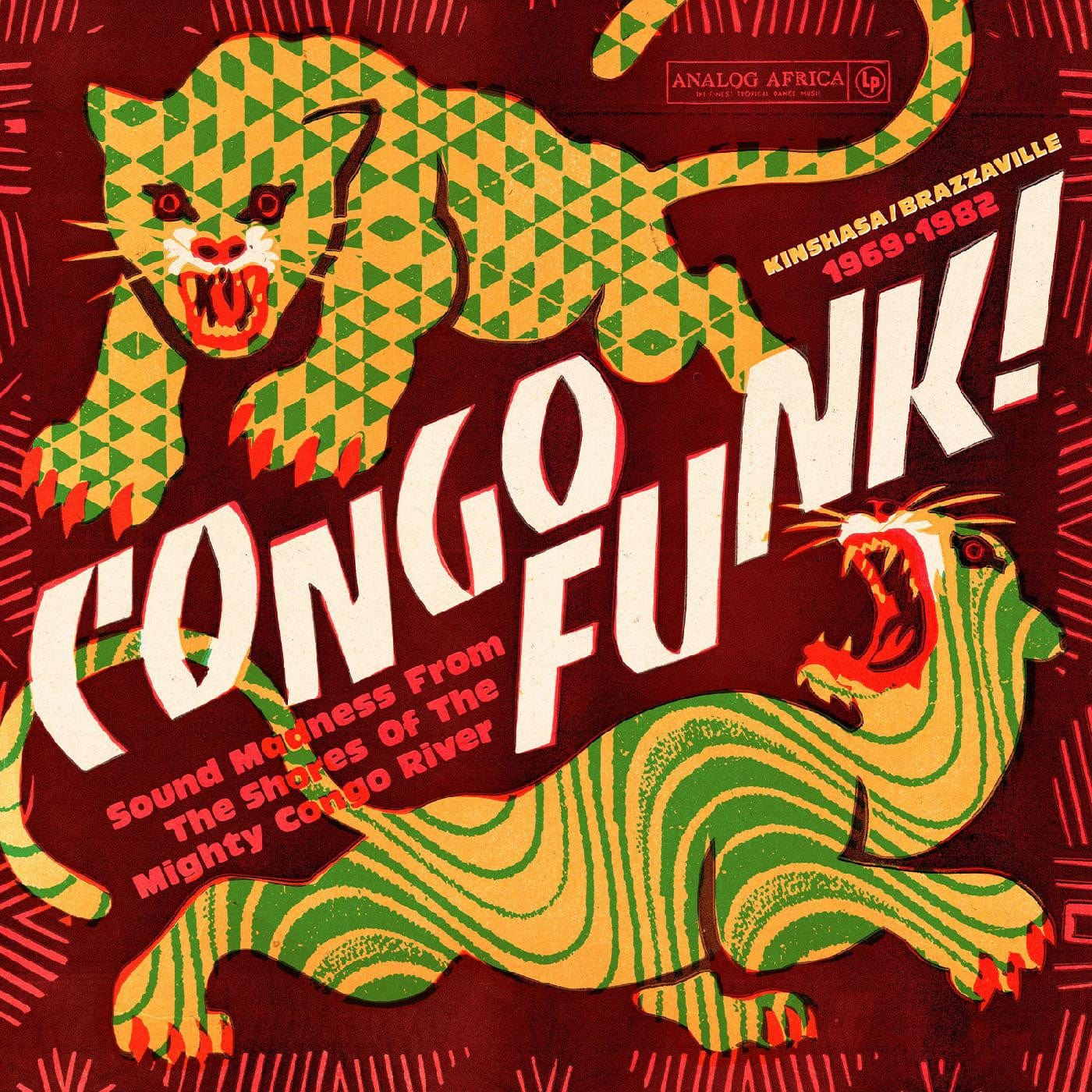 Congo Funk!: Sound Madness From The Shores Of The Mighty Congo River 2LP NEW