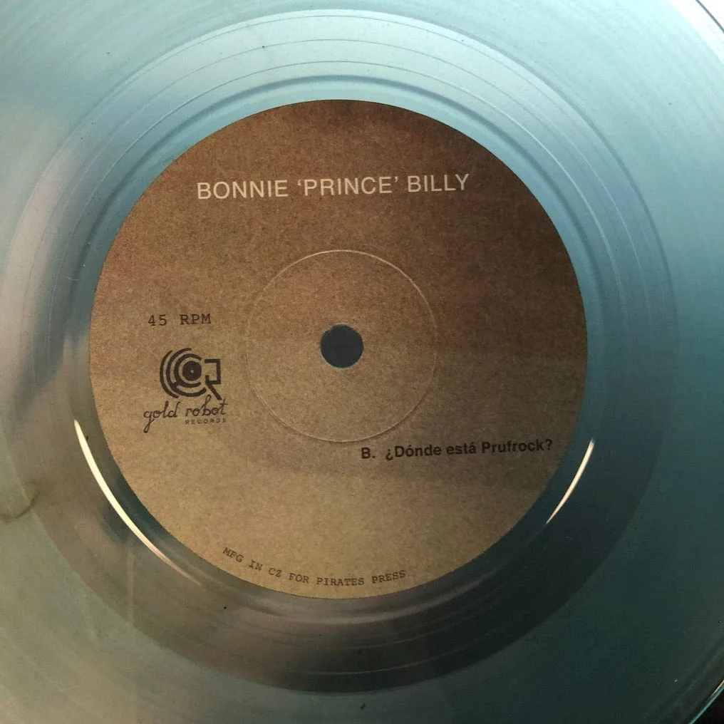 Bonnie 'Prince' Billy - Notes for Future Lovers 7" NM/NM Numbered COLOR VINYL USED V2 - Image 3