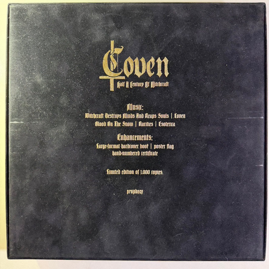 Coven – Half A Century Of Witchcraft LP USED Vinyl Box Set VG+/VG++ - Image 2