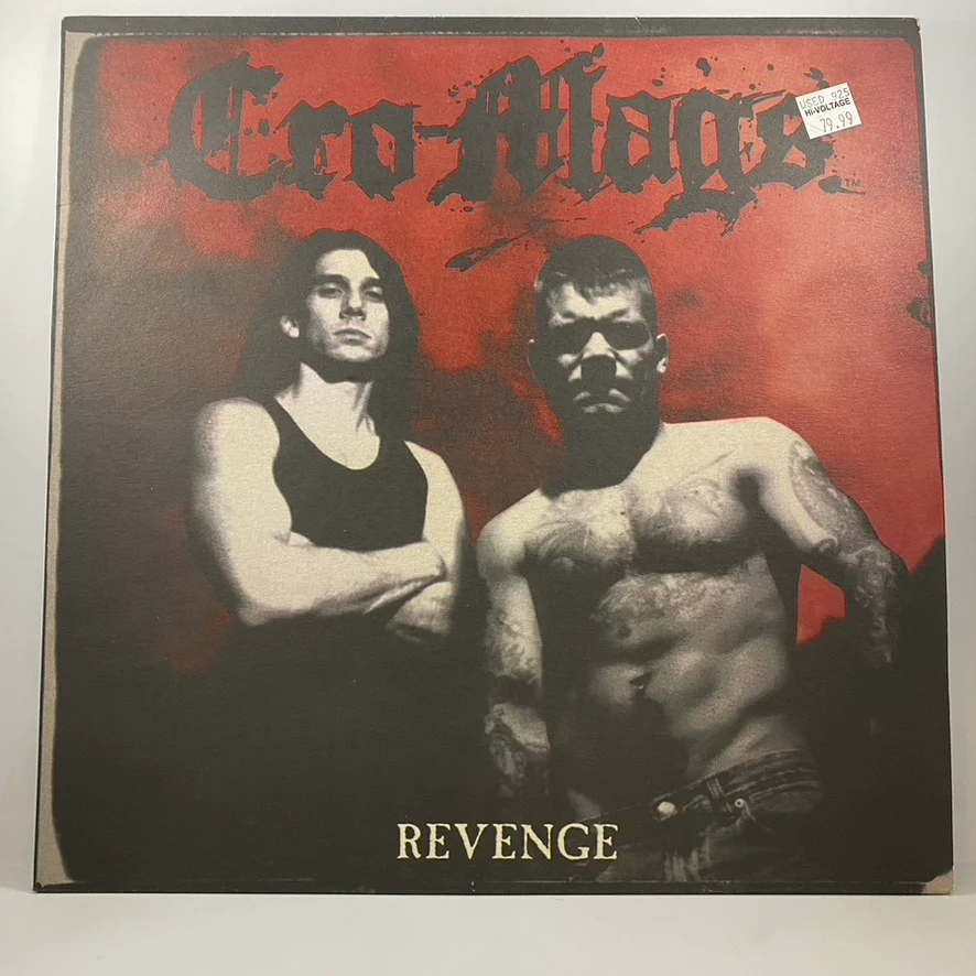 Cro-Mags – Revenge LP USED Vinyl VG+/VG+ Color Vinyl