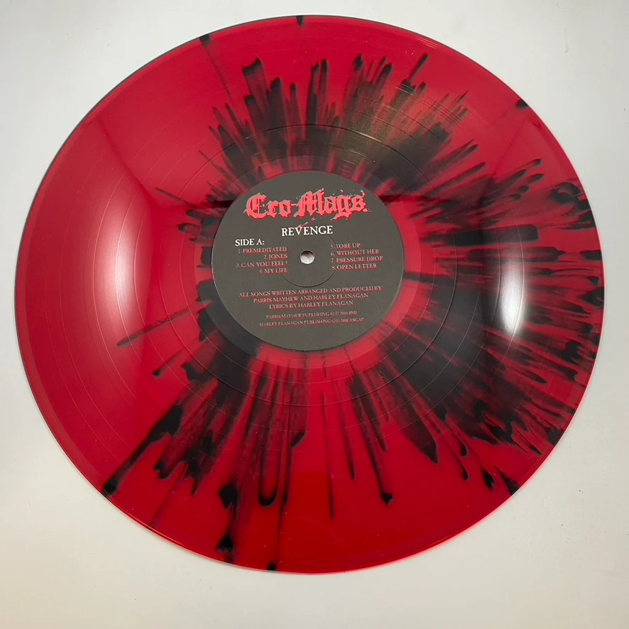 Cro-Mags – Revenge LP USED Vinyl VG+/VG+ Color Vinyl - Image 3