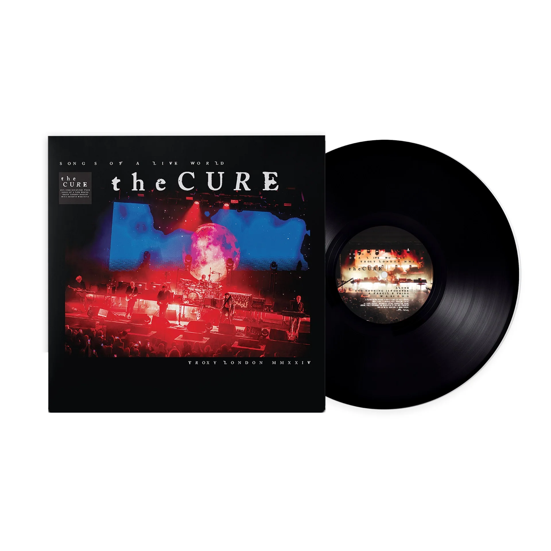 Cure - Songs Of A Live World : Troxy London MMXXIV LP NEW - Image 2