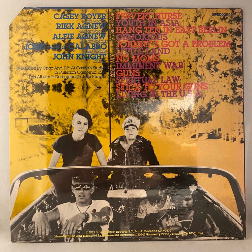 D.I. – Horse Bites, Dog Cries LP USED NOS STILL SEALED 1985 Pressing - Image 2