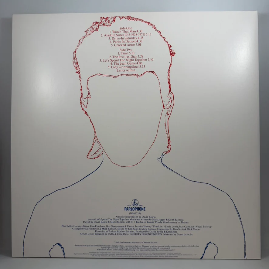David Bowie – Aladdin Sane LP USED Vinyl NM/NM - Image 2