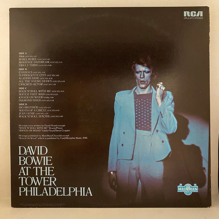 David Bowie – David Live LP USED VG++/VG 1976 Pressing - Image 2