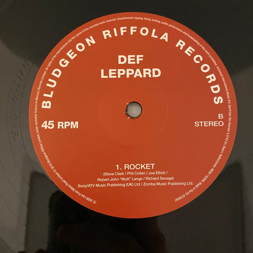 Def Leppard – Live At Abbey Road Studios LP USED NM/NM RSD 2018 - Image 4