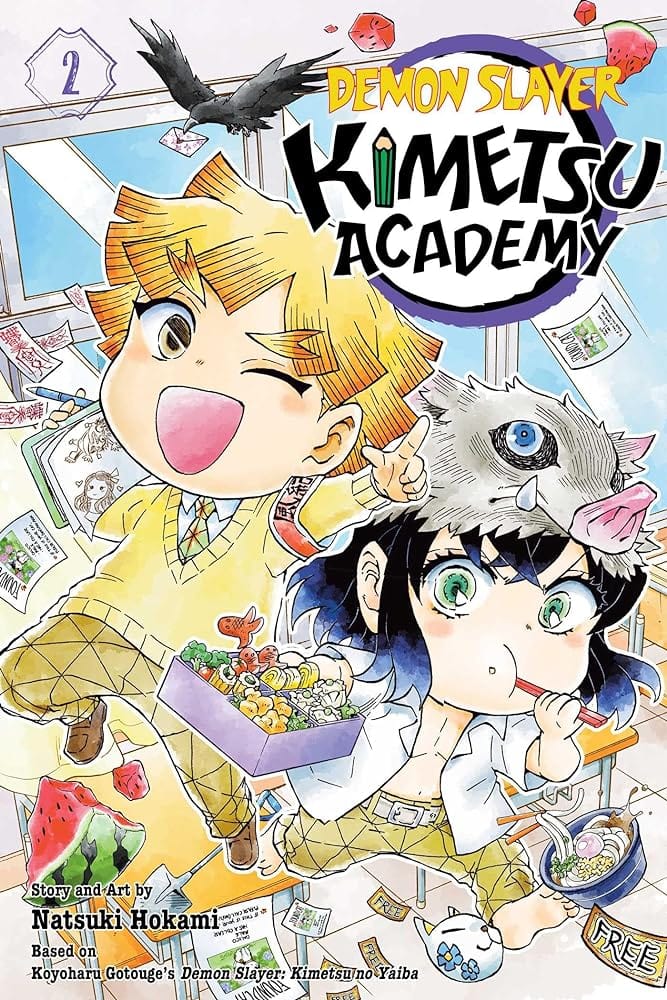 Demon Slayer: Kimetsu Academy, Vol. 2 (2) by Natsuki Hokami, Koyoharu Gotouge