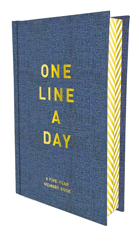 Denim One Line A Day: A Five-Year Memory Book by Chronicle Books