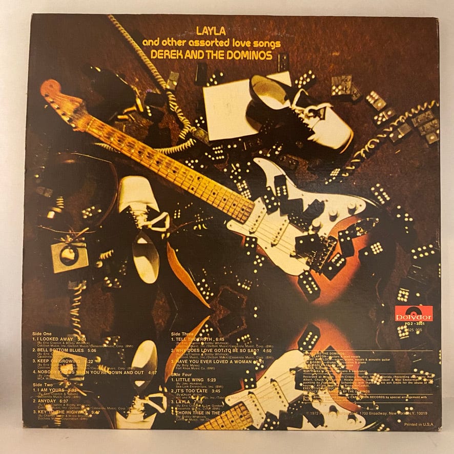 Derek & The Dominos – Layla And Other Assorted Love Songs 2LP USED VG++/VG+ 1974 Pressing - Image 2