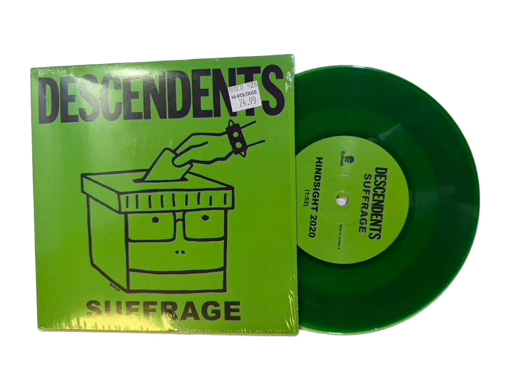 Descendents – Suffrage 7" USED Vinyl NM/NM Color VInyl