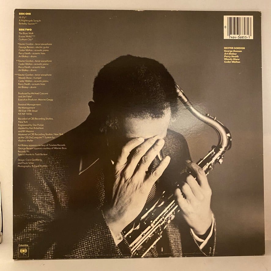 Dexter Gordon – Gotham City LP USED VG++/VG+ - Image 2