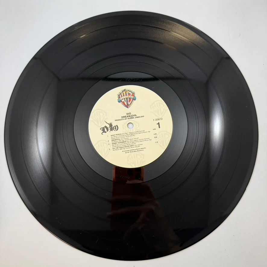 Dio – Dream Evil LP USED Vinyl NM/VG+ - Image 3