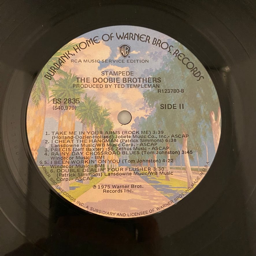 Doobie Brothers – Stampede LP USED NM/VG+ 1975 Record Club Pressing - Image 5