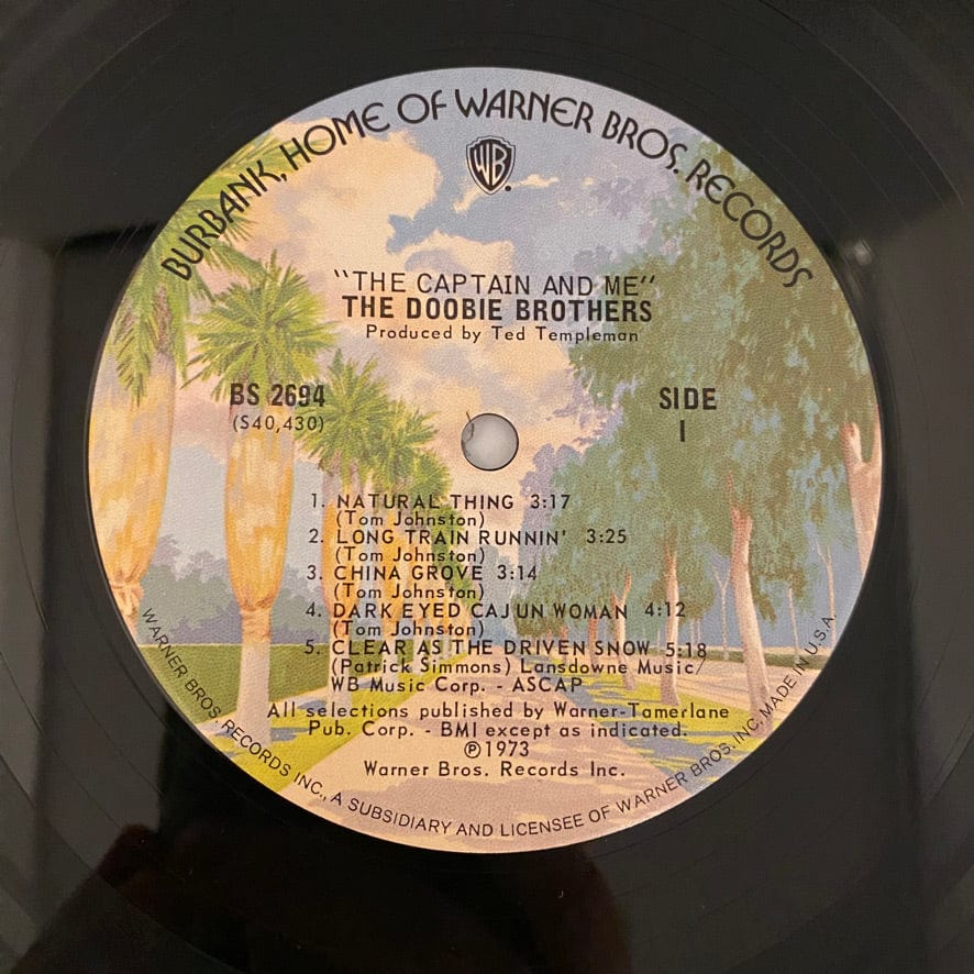 Doobie Brothers – The Captain And Me LP USED NM/VG+ 1974 Pressing - Image 3