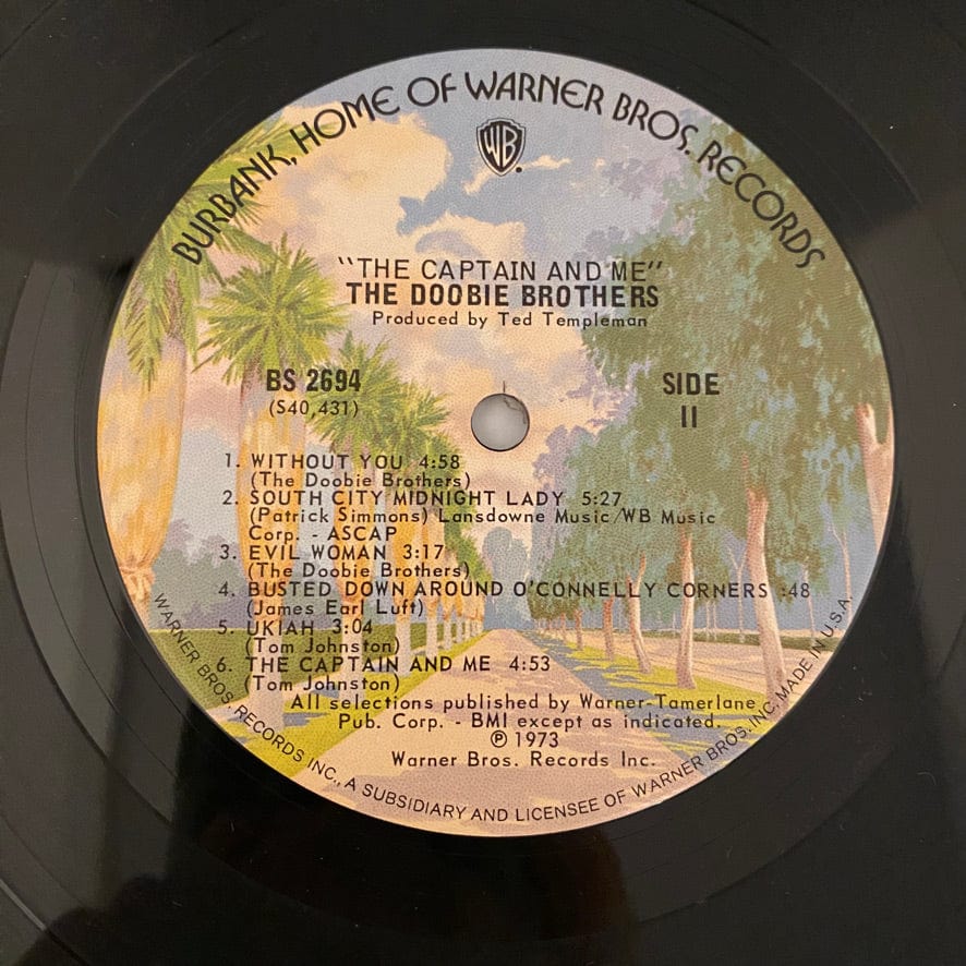 Doobie Brothers – The Captain And Me LP USED NM/VG+ 1974 Pressing - Image 4