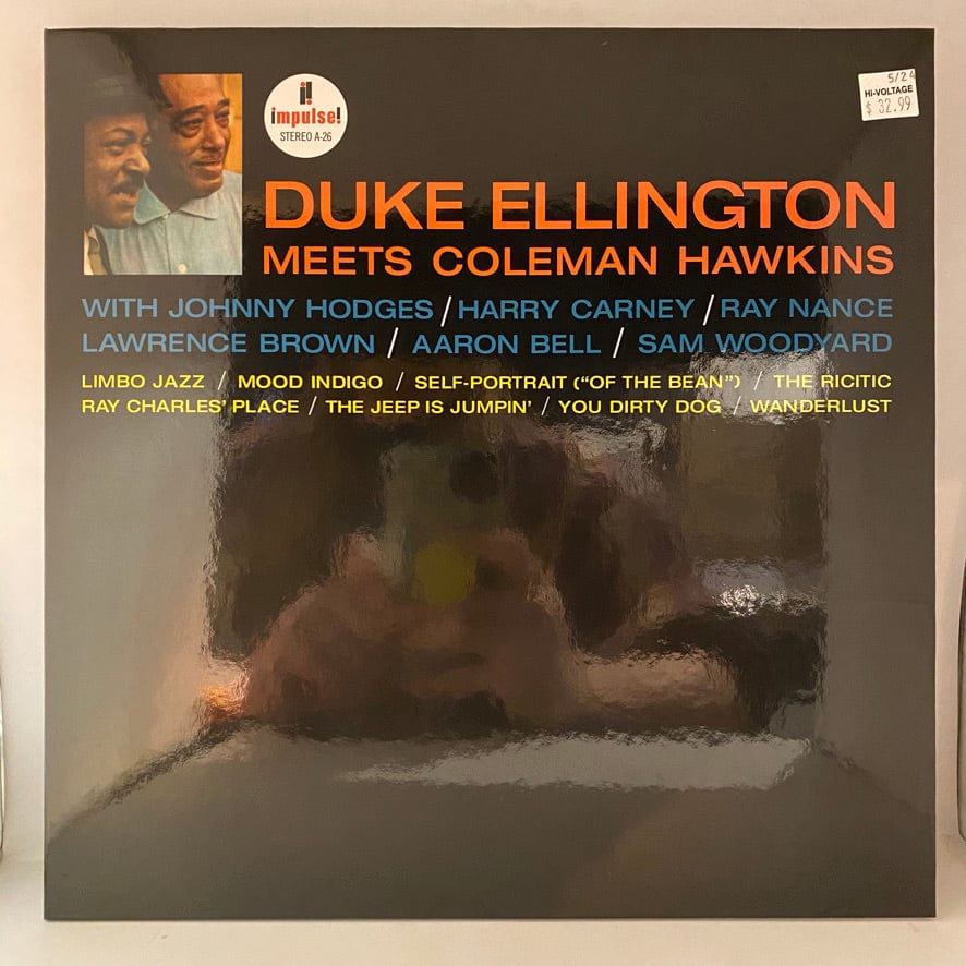 Duke Ellington/Coleman Hawkins – Duke Ellington Meets Coleman Hawkins LP USED NM/NM 180 Gram