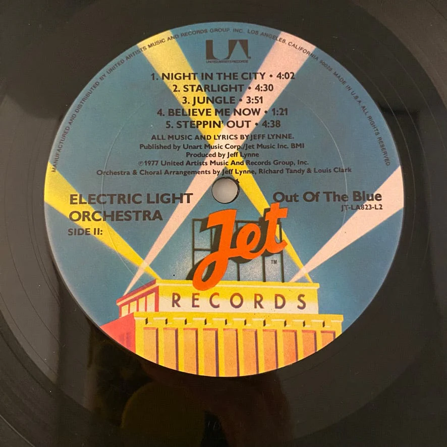 Electric Light Orchestra – Out Of The Blue 2LP USED VG+/G+ - Image 6