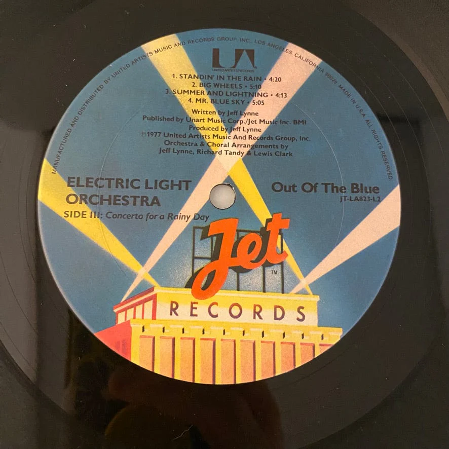 Electric Light Orchestra – Out Of The Blue 2LP USED VG+/G+ - Image 7