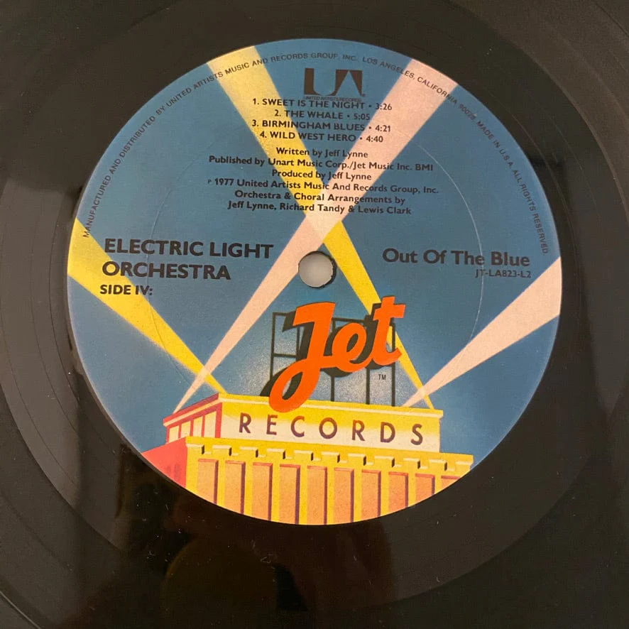 Electric Light Orchestra – Out Of The Blue 2LP USED VG+/G+ - Image 8