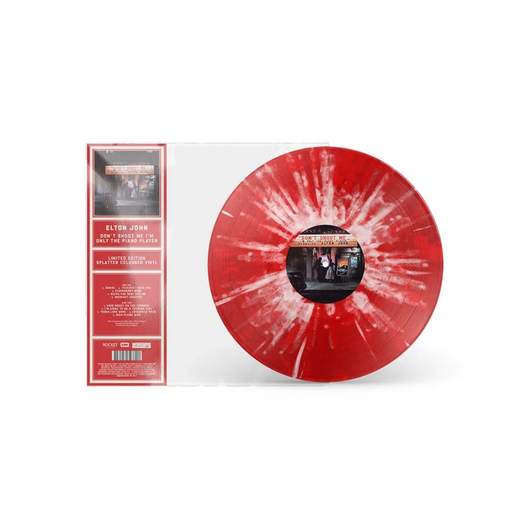 Elton John - Don't Shoot Me I'm Only The Piano Player LP NEW COLOR VINYL
