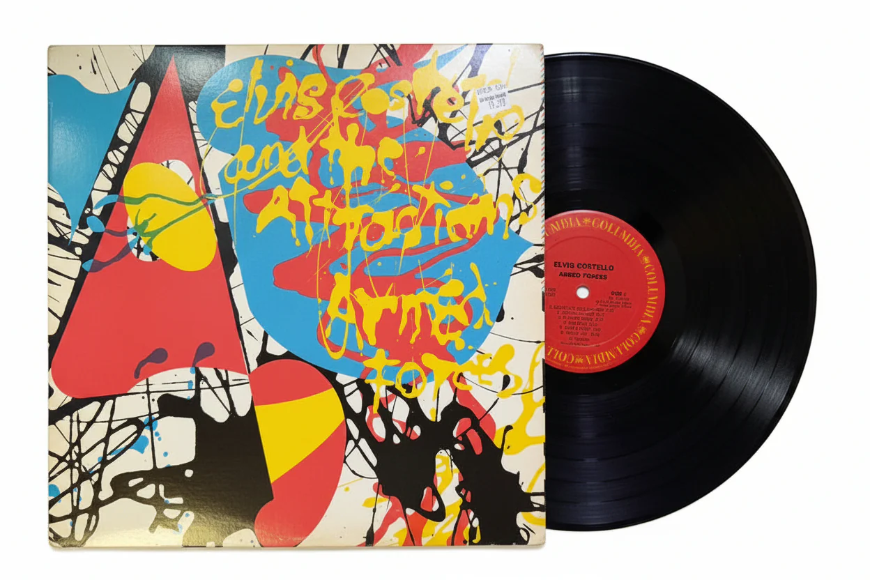 Elvis Costello And The Attractions – Armed Forces LP USED Vinyl VG+/VG+
