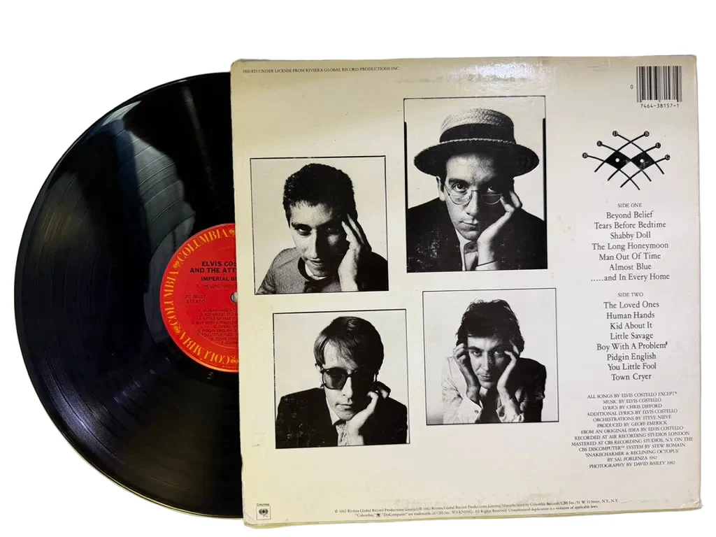 Elvis Costello And The Attractions – Imperial Bedroom LP USED Vinyl VG+/VG+ - Image 2