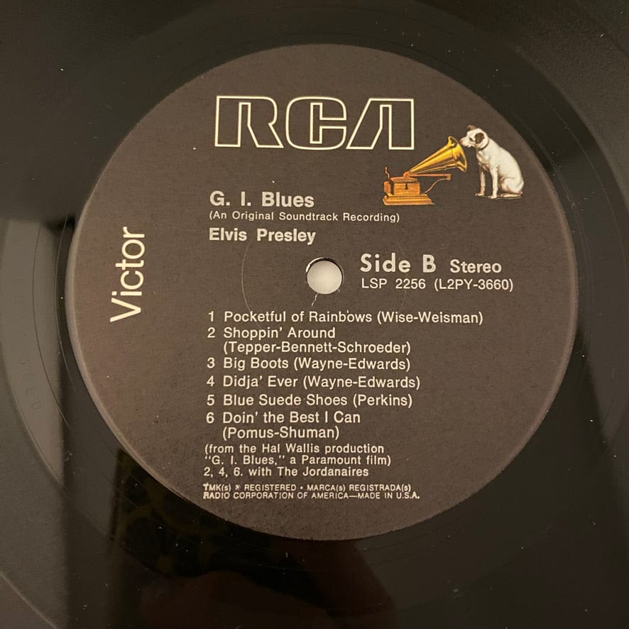 Elvis Presley – G. I. Blues LP USED VG++/VG++ 1977 Pressing - Image 4