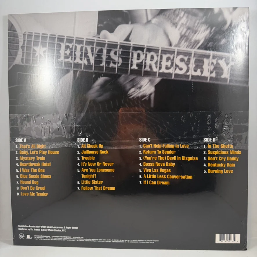 Elvis Presley – The Essential Elvis Presley LP NOS Vinyl Mint Still Sealed - Image 2