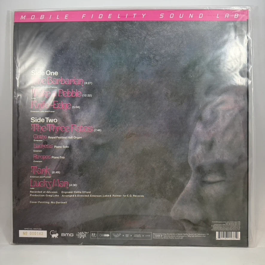 Emerson, Lake & Palmer – Emerson, Lake & Palmer LP NOS Vinyl Mint Still Sealed Audiophile - Image 2
