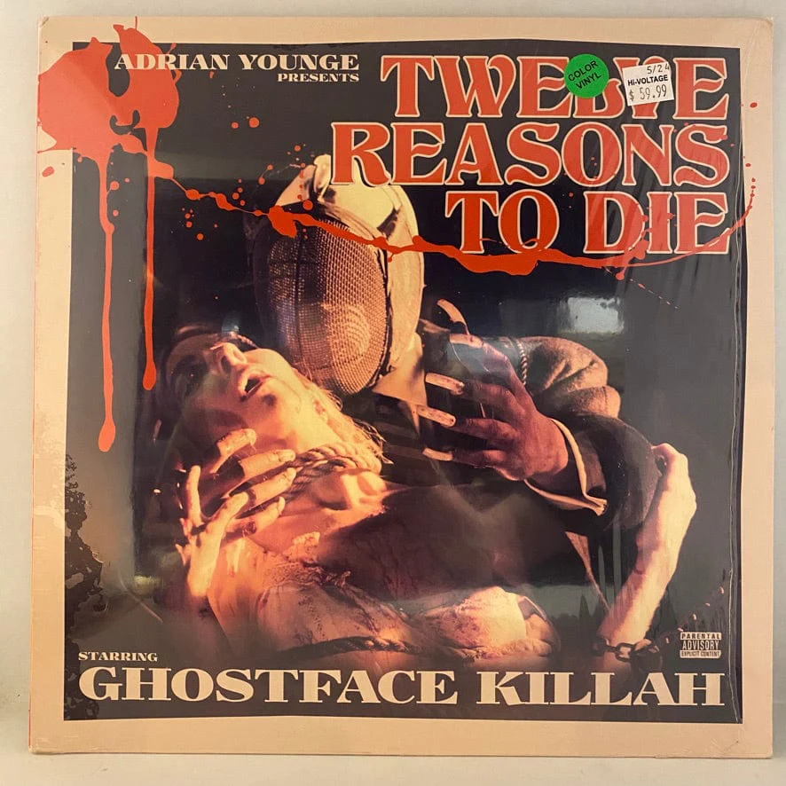 Ghostface Killah And Adrian Younge – Twelve Reasons To Die LP USED NM/VG++ Red/Clear Vinyl