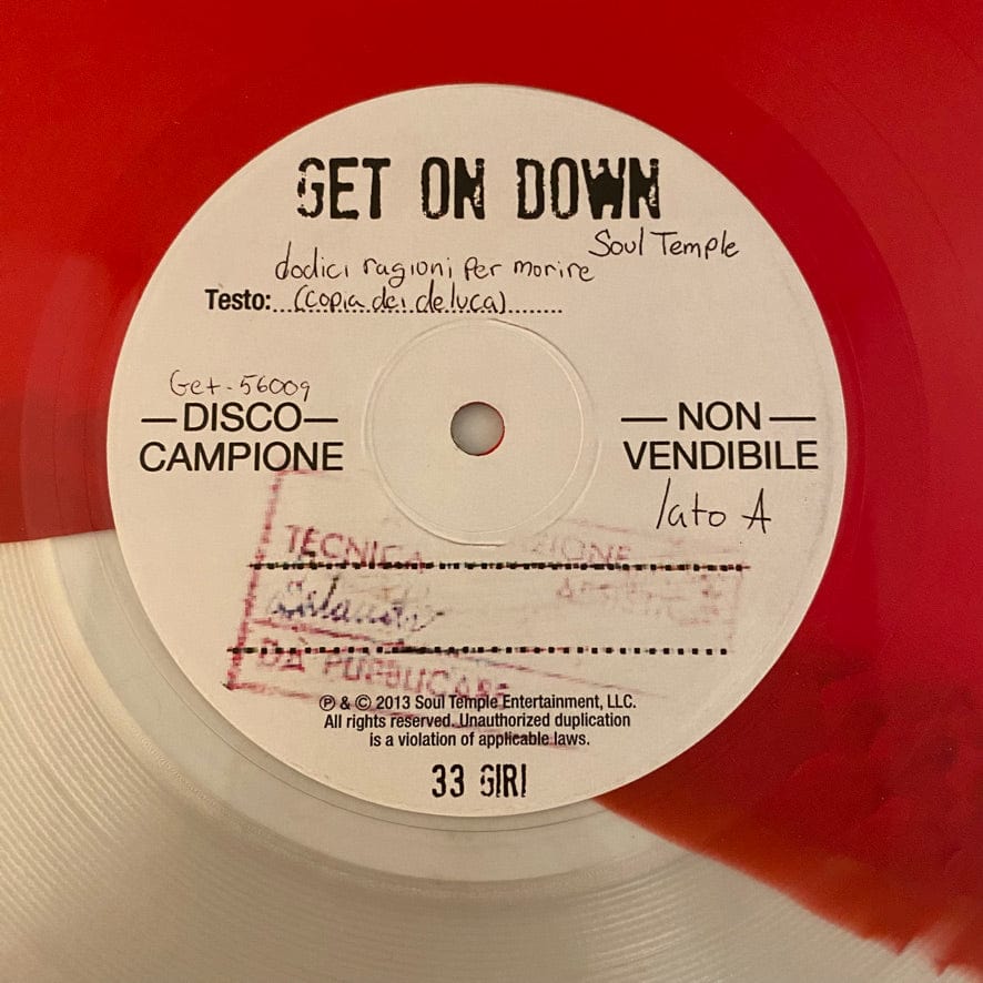 Ghostface Killah And Adrian Younge – Twelve Reasons To Die LP USED NM/VG++ Red/Clear Vinyl - Image 3