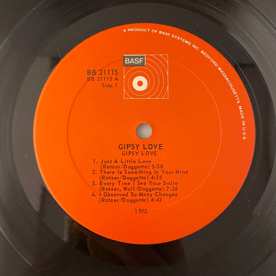 Gipsy Love – Gipsy Love LP USED NM/VG - Image 5