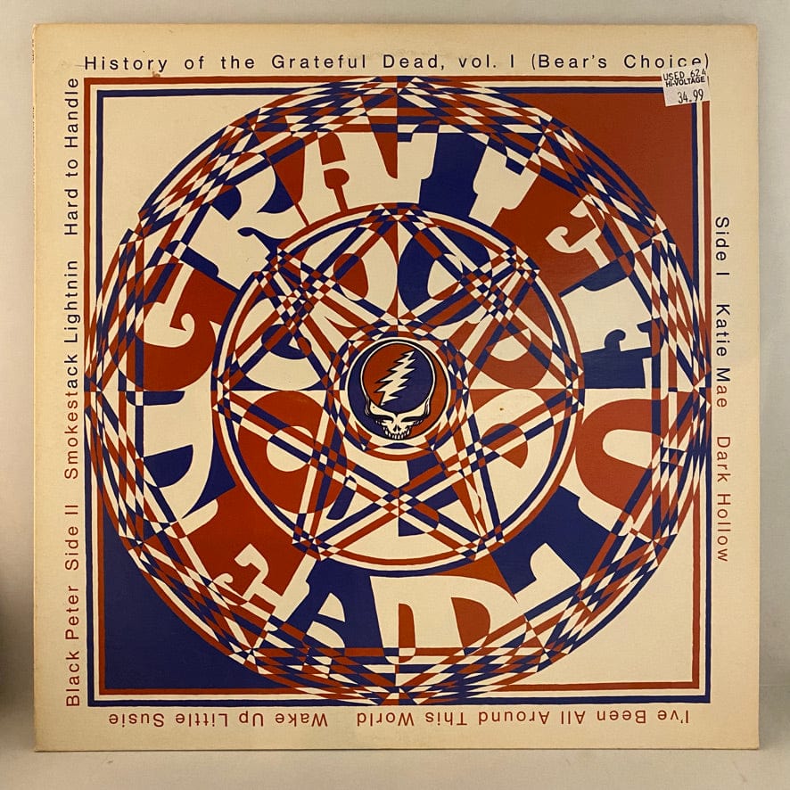 Grateful Dead – History Of The Grateful Dead, Vol. 1 (Bear's Choice) LP USED NM/VG++ 1973 Pressing
