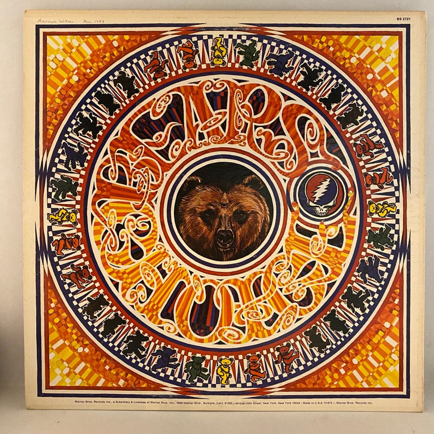Grateful Dead – History Of The Grateful Dead, Vol. 1 (Bear's Choice) LP USED NM/VG++ 1973 Pressing - Image 2
