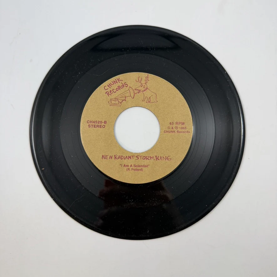 Guided By Voices / New Radiant Storm King – The Opposing Engineer Sleeps Alone / I Am A Scientist 7" USED Vinyl NM/VG+ - Image 4