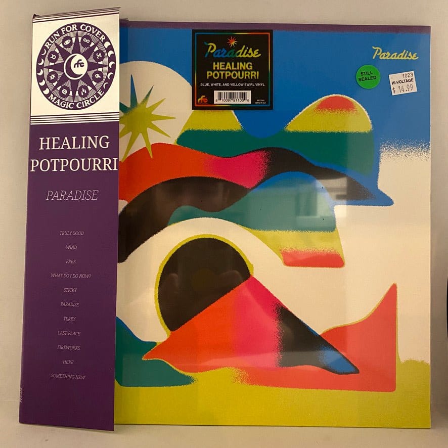 Healing Potpourri – Paradise LP USED NOS STILL SEALED Color Vinyl Numbered Club Edition