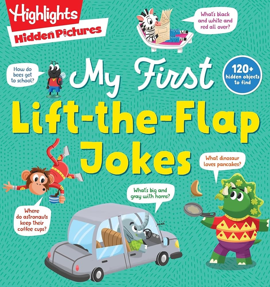 Hidden Pictures My First Lift-the-Flap Jokes (Highlights Joke Books) by Highlights