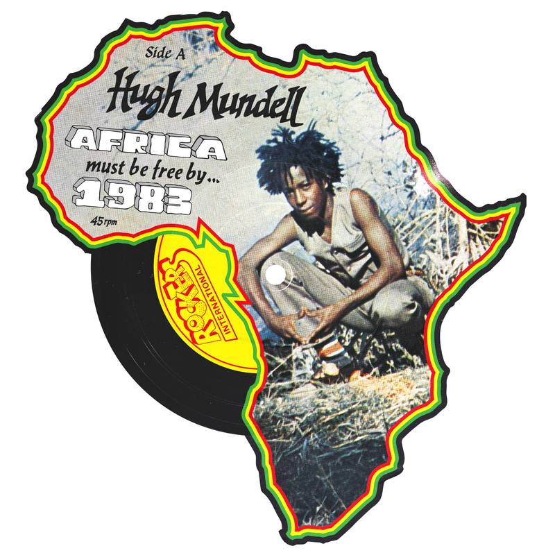 Hugh Mundell & Augustus Pablo - Africa Must Be Free By 1983 (Africa Shaped Picture Disc) LP NEW RSD 2023