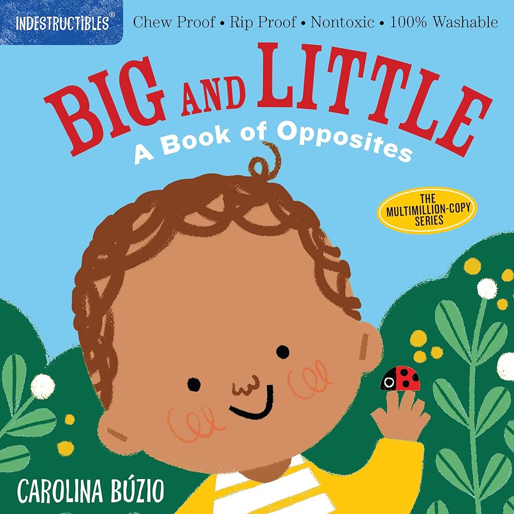 Indestructibles: Big and Little: A Book of Opposites: Chew Proof · Rip Proof · Nontoxic · 100% Washable (Book for Babies, Newborn Books, Safe to Chew) by Amy Pixton, Carolina Búzio
