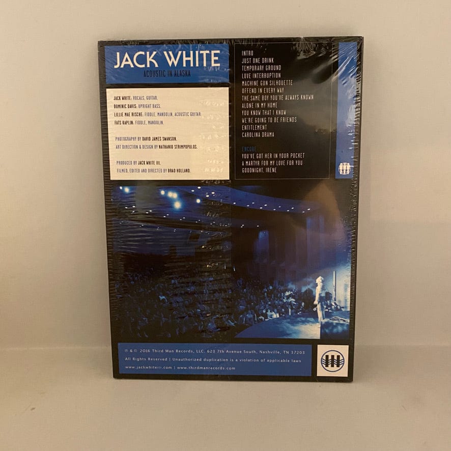 Jack White – Acoustic Tour 2015 2LP USED NM/VG+ Blue Marble Vinyl Box Set w/ DVD - Image 10