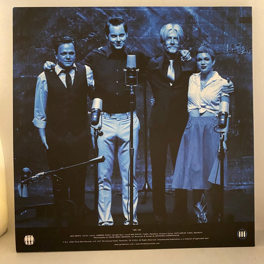 Jack White – Acoustic Tour 2015 2LP USED NM/VG+ Blue Marble Vinyl Box Set w/ DVD - Image 4