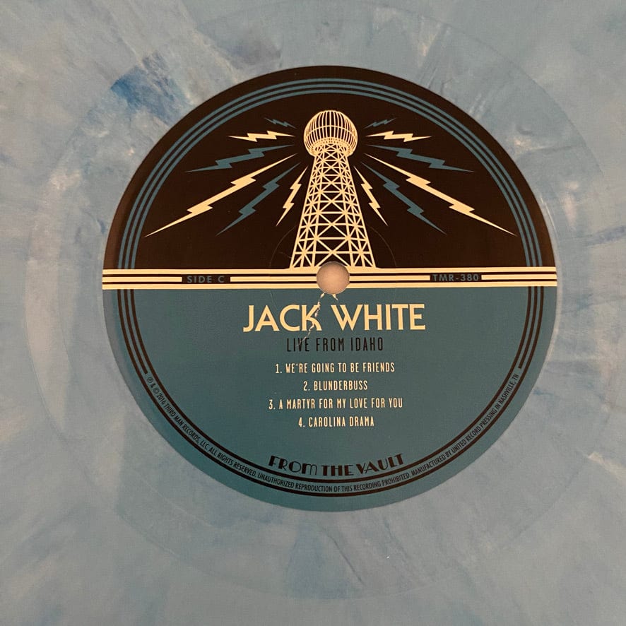 Jack White – Acoustic Tour 2015 2LP USED NM/VG+ Blue Marble Vinyl Box Set w/ DVD - Image 7