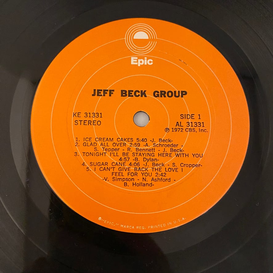 Jeff Beck Group – Jeff Beck Group LP USED NM/VG+ - Image 4