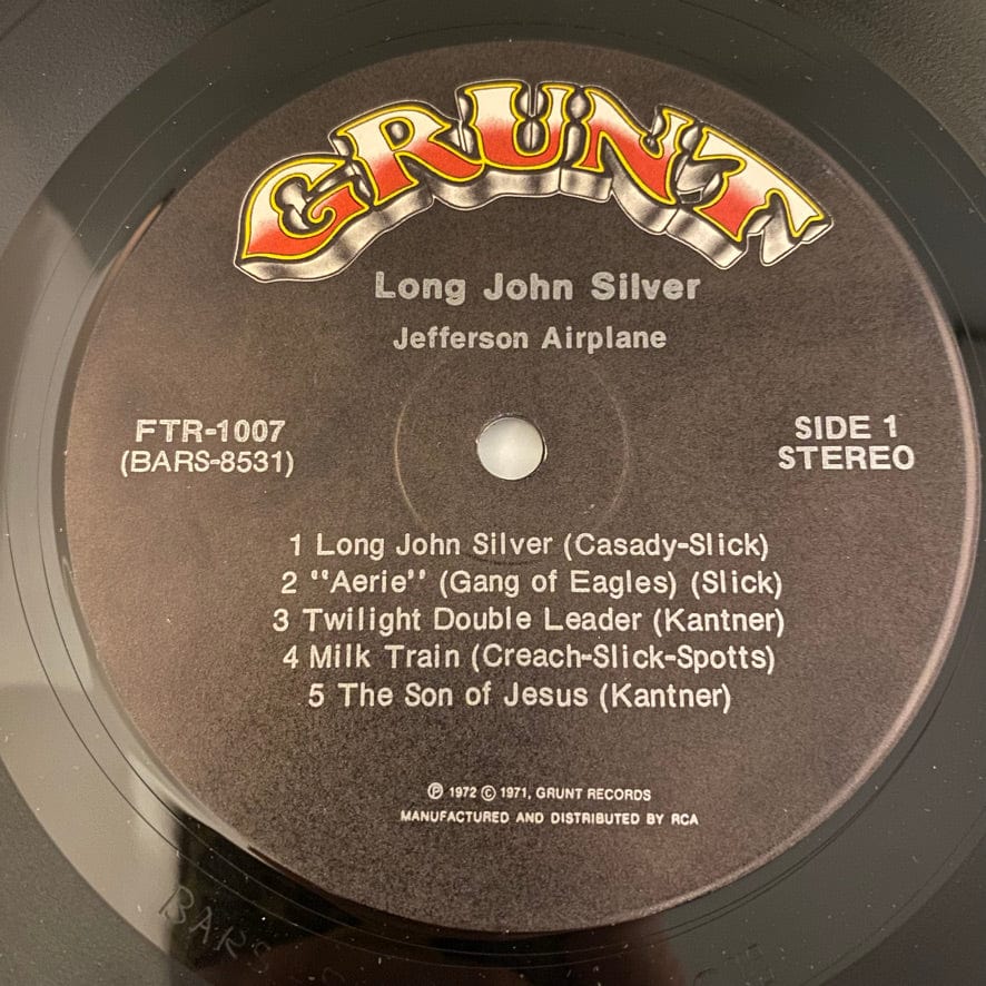 Jefferson Airplane – Long John Silver LP USED VG+/VG - Image 6