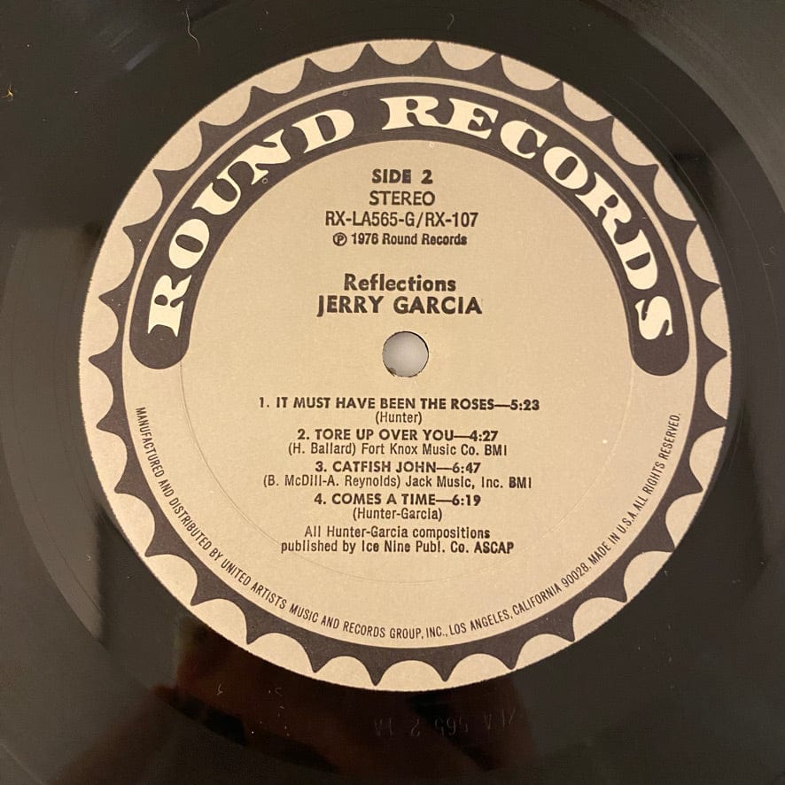Jerry Garcia – Reflections LP USED VG+/VG+ - Image 6