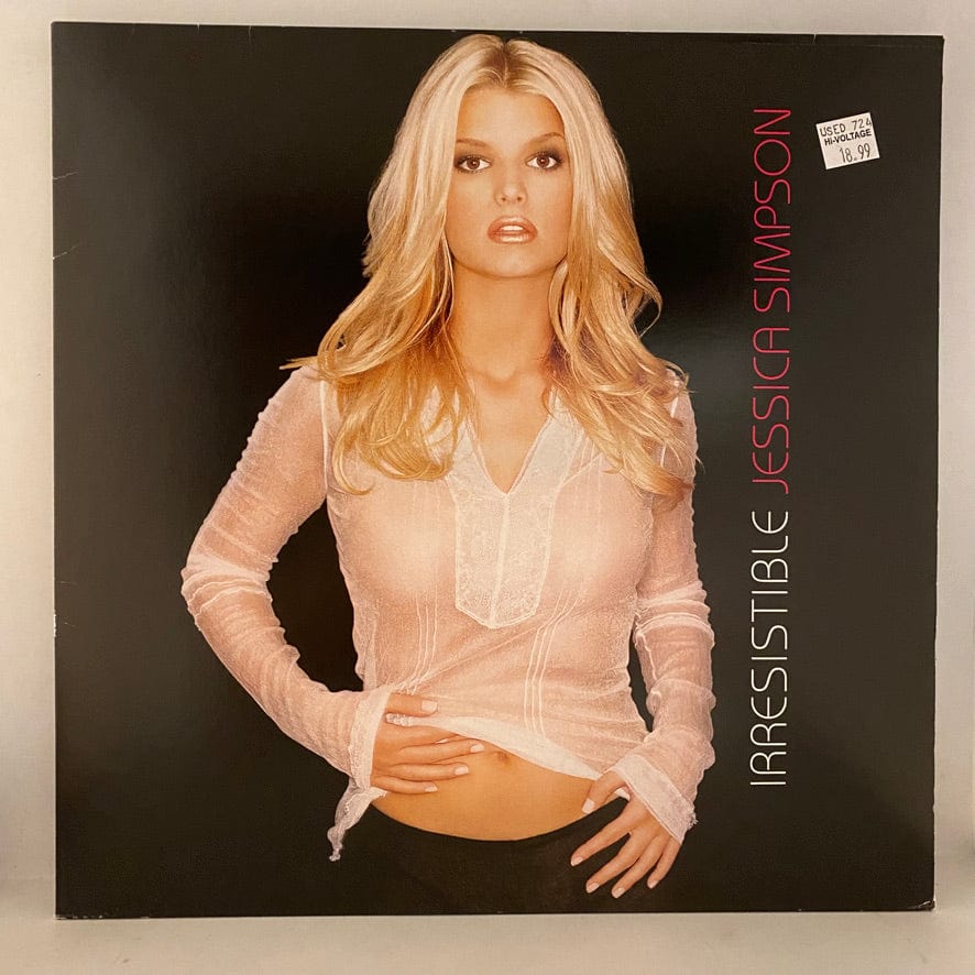 Jessica Simpson – Irresistible LP USED NM/VG+ Green Vinyl
