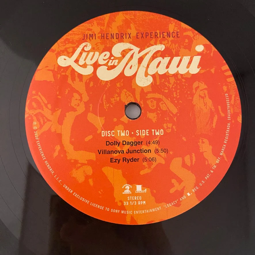 Jimi Hendrix Experience – Live In Maui 3LP USED NM/VG++ NO BLU-RAY - Image 10